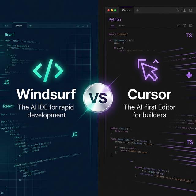 Windsurf vs Cursor 2026 完整对比：AI 编程 IDE 到底选哪个？
